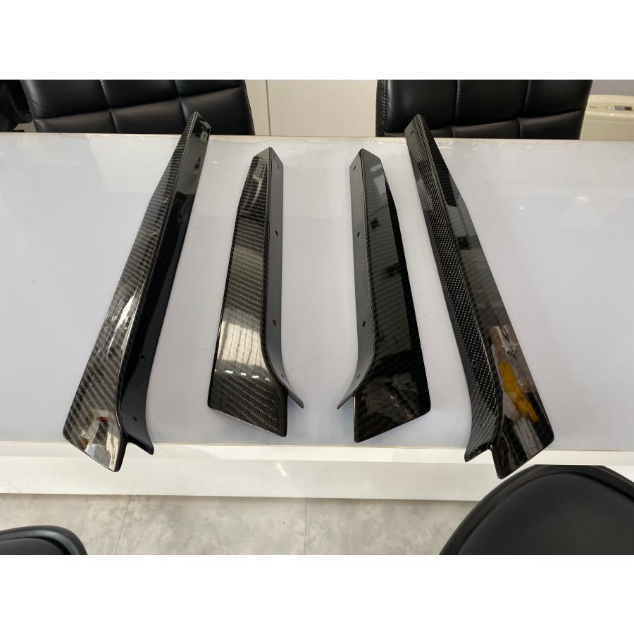 BNR34 DIY カーボンフィン 4本セット 無塗装　未カット　970C-920 | 