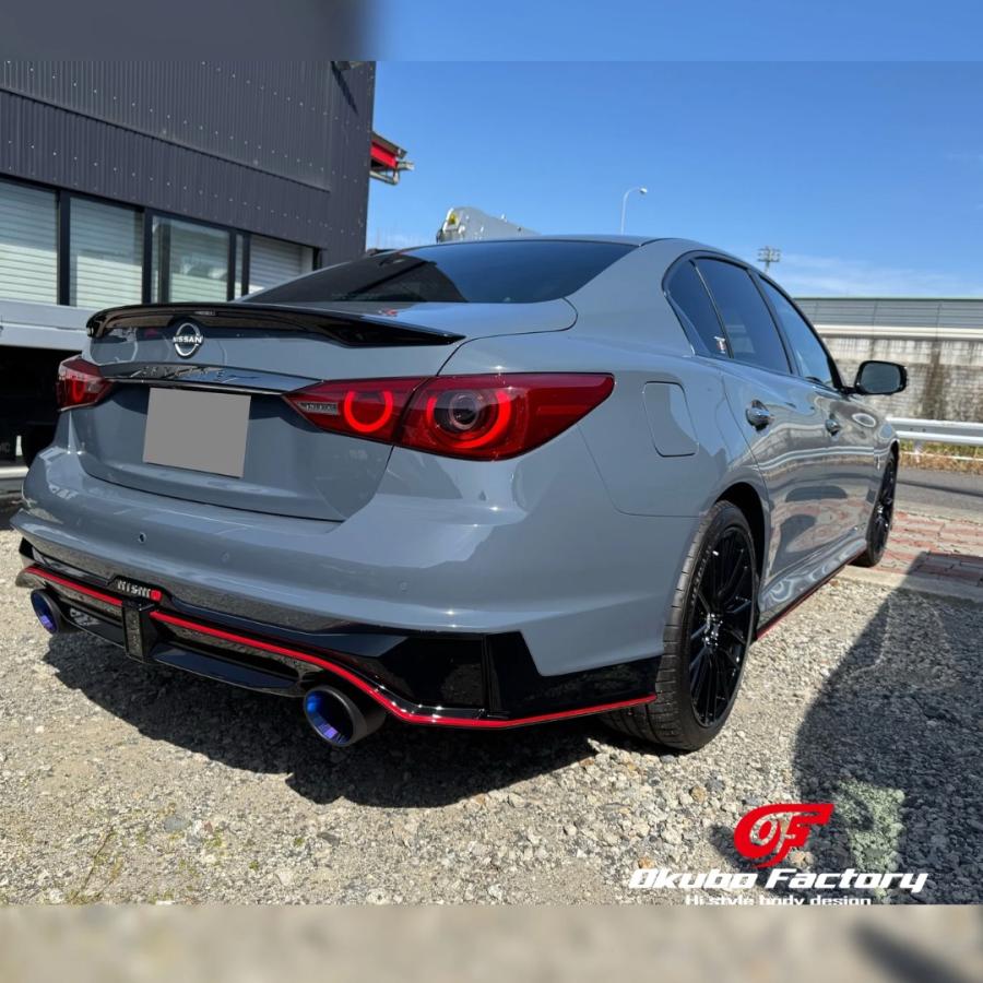 V37 ニスモ SS123R NBTBマフラー オオクボファクトリー 980-V7N