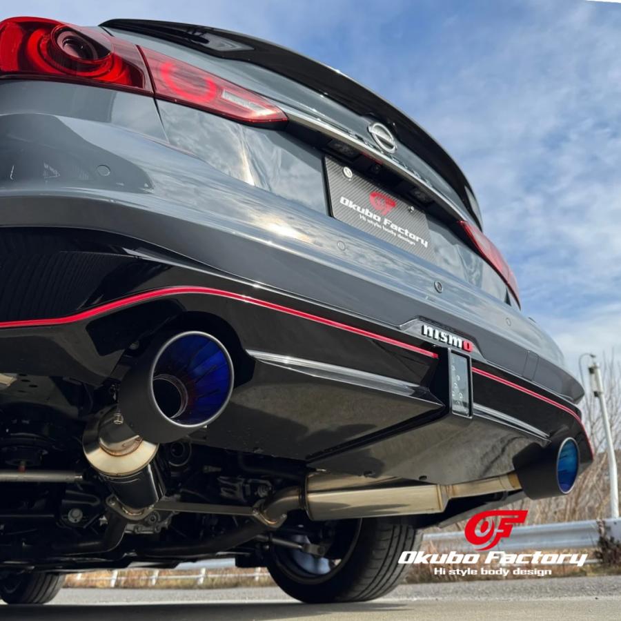 V37 ニスモ SS123R NBTBマフラー オオクボファクトリー 980-V7N