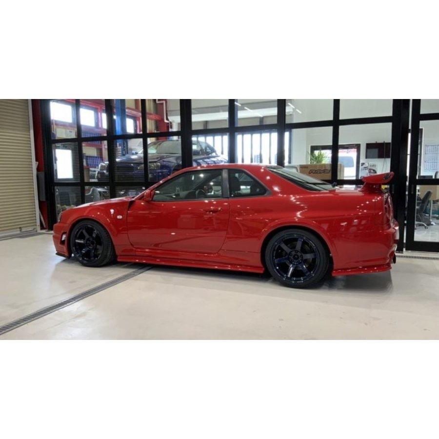 サイトーさん専用② R34 2ドア サイドステップ 2door side step okubofactory BNR34 750