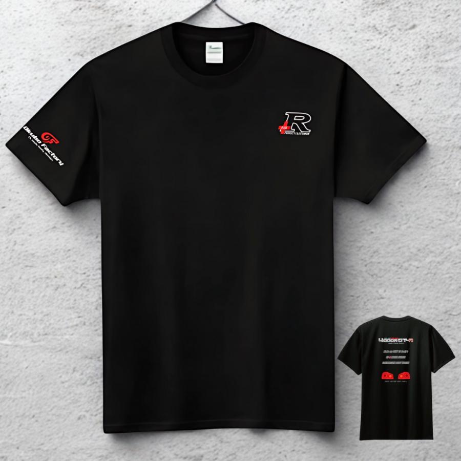 R34 限定選べる2点セット 2025年完成記念Tシャツ & D1Lights 応援Tシャツ オオクボファクトリー  okubo factory T-shirt drift  GTR GT-R  アパレル  日産 |  | 02