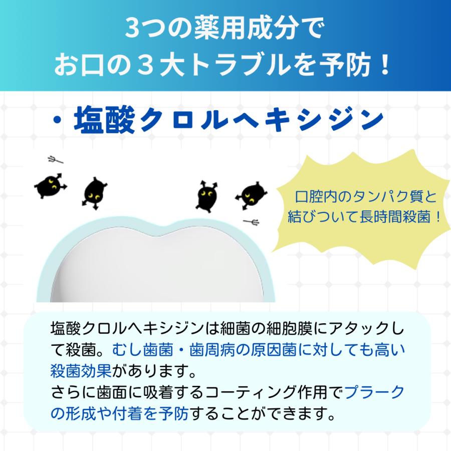 「メール便選択で送料無料」 コンクール ジェルコートF 90g コンクールF100ml リペリオ80g 歯周病予防セット｜okuchi｜04