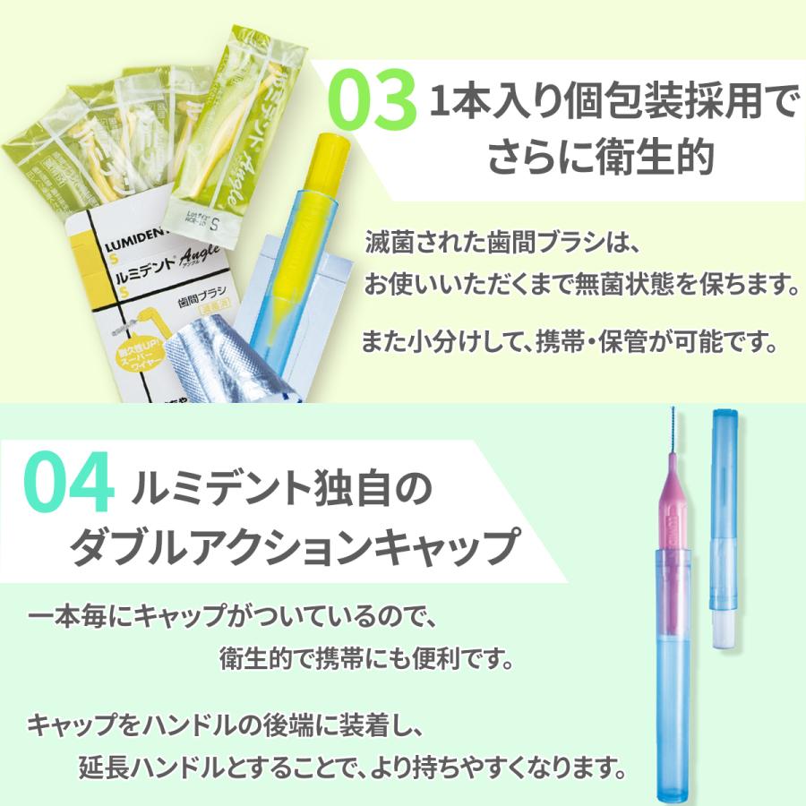 メール便送料無料 クルツァー ルミデント 歯間ブラシ 5本入×5個 歯科専売品｜okuchi｜05