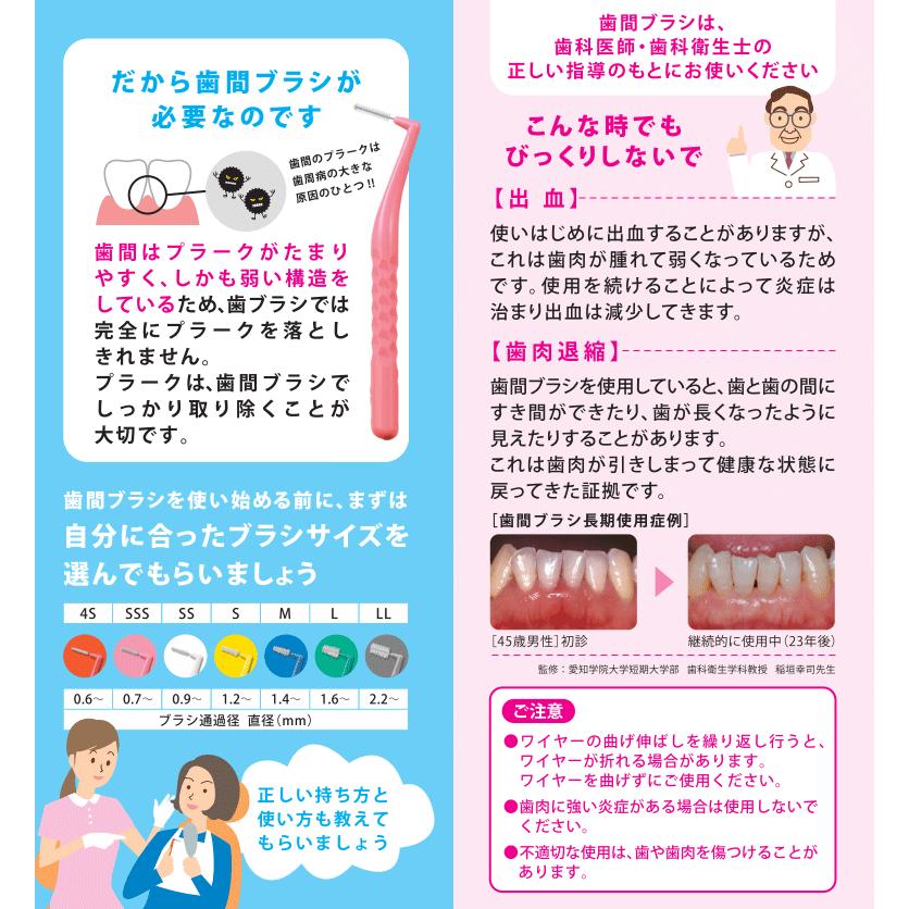 【新品】歯科用 歯周病用 電動歯ブラシ LION DENT.EX ビブラートケア ライオン 新DENT.EX 歯間ブラシ SSS ピンク｜【ハンズネットストア】