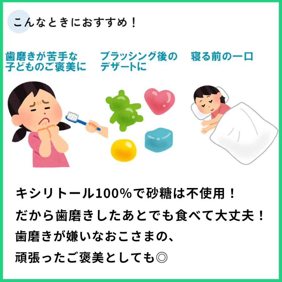 ロッテ しまじろう キシリトールタブレット (グレープ・イチゴ) 30g ×5袋｜okuchi｜05