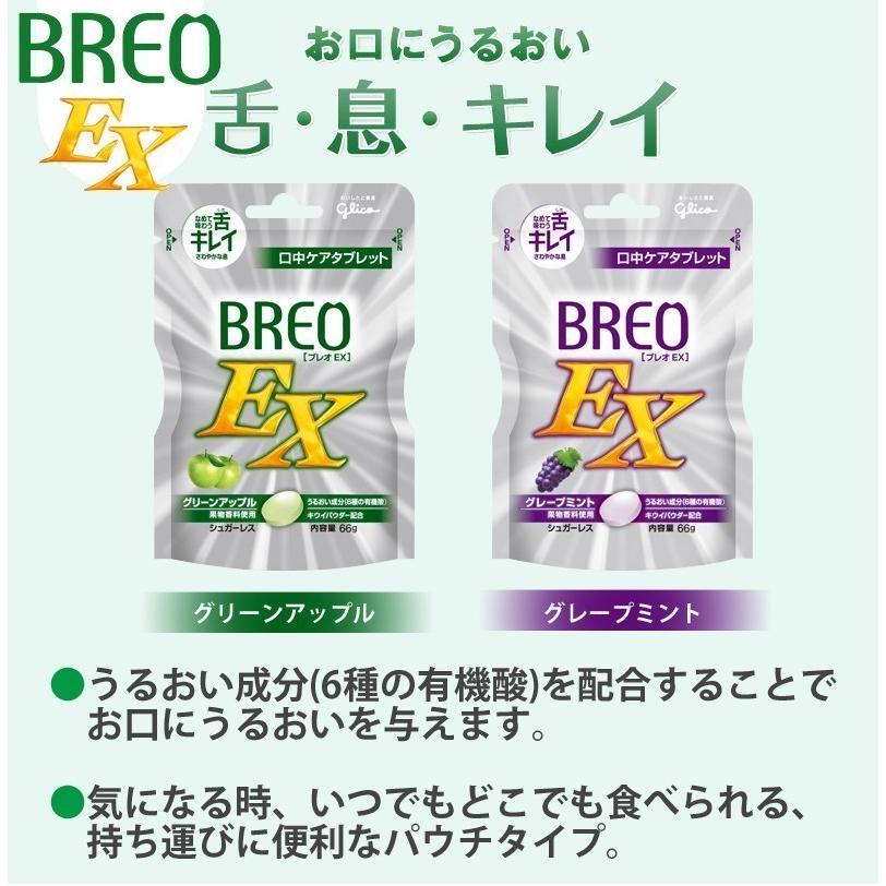 グリコ ブレオEX (BREO EX) 66g ×5個 口中ケアタブレット メール便送料無料｜okuchi｜02