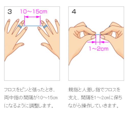 ＧＣ ルシェロフロス ピンク 30ｍ×1個 ミントワックス 歯ブラシだけでは絶対たりない｜okuchinomente｜20