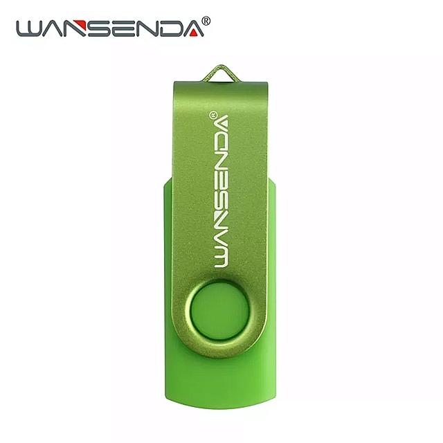 Wansenda usb 2.0 フラッシュ ドライブ 金属 ペン ドライブ 128 ギガ バイト 256 ギガ バイト 回転 デザイン ペ