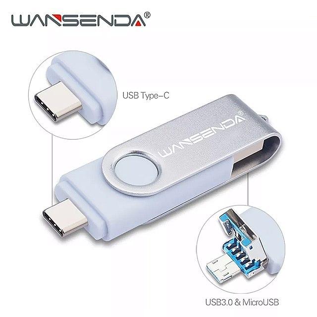 【在庫一掃】 最大52％オフ Wansenda 高速 usb フラッシュ ドライブ otg 3で1 USB3.0 amp; タイプ c マイクロ スティック ペン doac.ca doac.ca