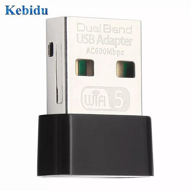 Realtek rtl8811- wi-fi デュアルバンド USB アダプタ 600mbps 2.4 5.8ghz pc mac wind ...