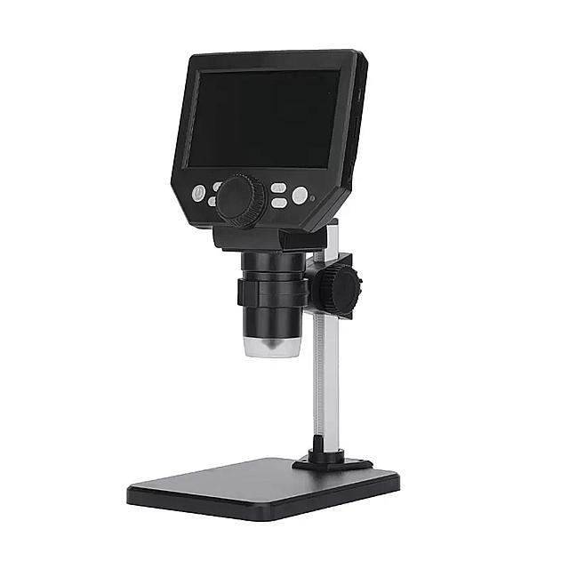 デジタル 電子 ビデオ顕微 鏡 ，1000x4.3インチHD ディスプレイ 付き 溶接 顕微 鏡 ， 電話 修理 用 拡大 鏡 スタンド