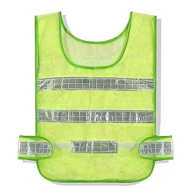 反射ベスト 高視認性反射 安全 ベストマルチポケット作業服 チョッキ交通警告サービス 訳ありセール