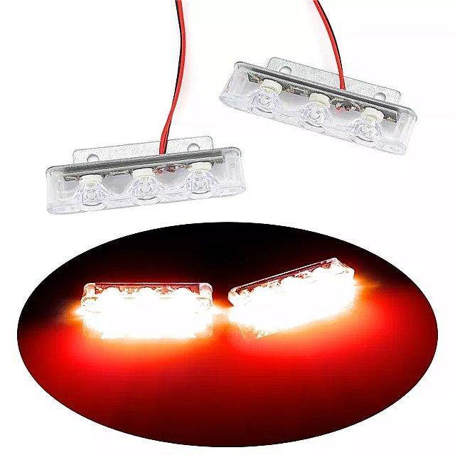 今年の新作から定番まで 2x 3 Led ストロボ ライト 点滅 車 の警告 ブレーキ ランプ Dc 12v 6 ワット トラック オートバイ Topdental Com Ar