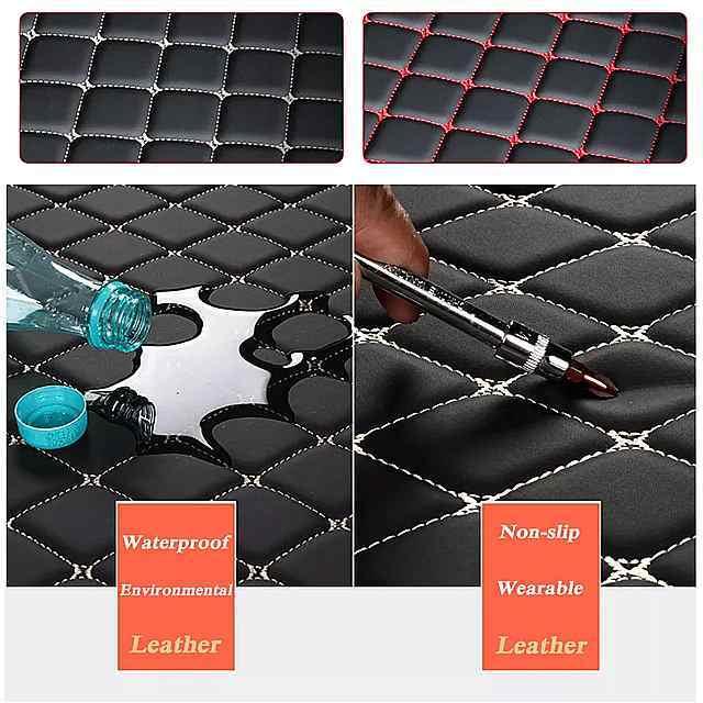 車 のスタイリング カスタム リアの トランク マット フォード エクスプローラーU625 2020-PresentLeather 防水 車 のスタイリング カスタム リアの トランク マット フォード エクスプローラーU625 PresentLeather 防水