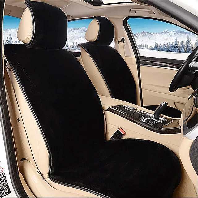 Speedwow ユニバーサル 冬の シートカバー の豪華な クッション 人工毛皮の 車用 シート クッション 自動車 内装 アクセサリー 2 Okusuto 通販 Yahoo ショッピング