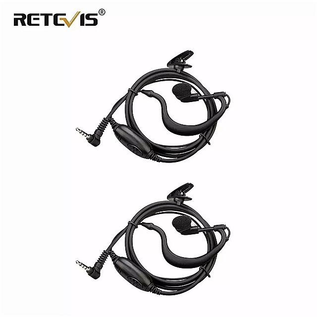 Retevis Eey001 イヤー フック イヤホン 3 5 ミリメートル単一の針と イヤホン Ptt マイク ためretevis Rb1 1 Okusuto 通販 Yahoo ショッピング