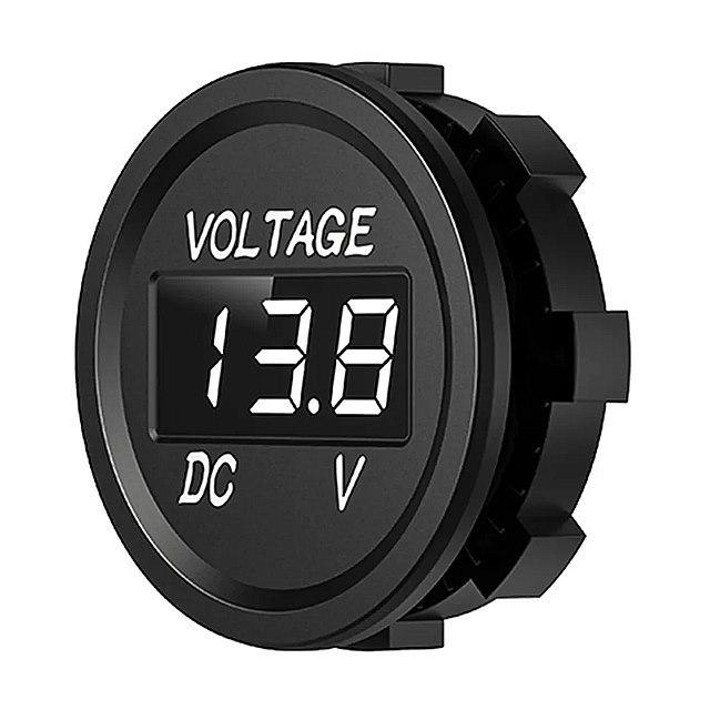 デジタル 電圧計 12?24V DC 電圧計 Led ディスプレイ 自動車 オート バイ ボート ホタル アクセサリー メーター、インジケーター 未使用 NOS 純正スピードメーター メーター CBX400F NC07 180km 当時 旧車 絶版 昭和レトロ CBX CBX550F