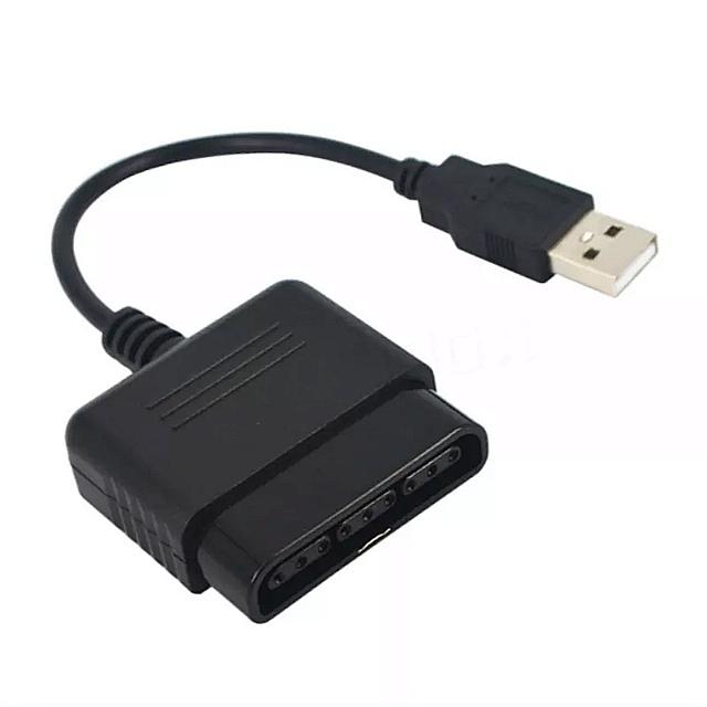 USB アダプタ 変換 ケーブル 用のために PS2 PS3 PC ビデオ ゲーム アクセサリー