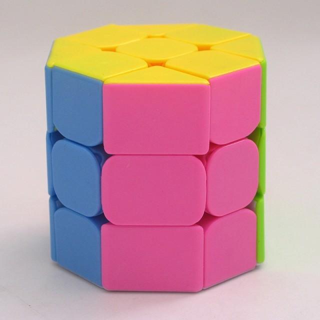 最安値級価格 QIYI 八角形シリンダー ルービックキューブ ラベルなし スピードツイスト パズル 子供 のための 激安アウトレット 玩具 知育 立方