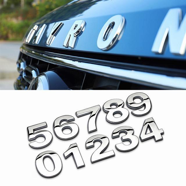 3d金属アルファベットシルバー バッジ クロームシルバー文字数字ロゴ 車 の ステッカー 車 のスタイ リング トランク ロゴ手紙エンブレム Okusuto 通販 Yahoo ショッピング