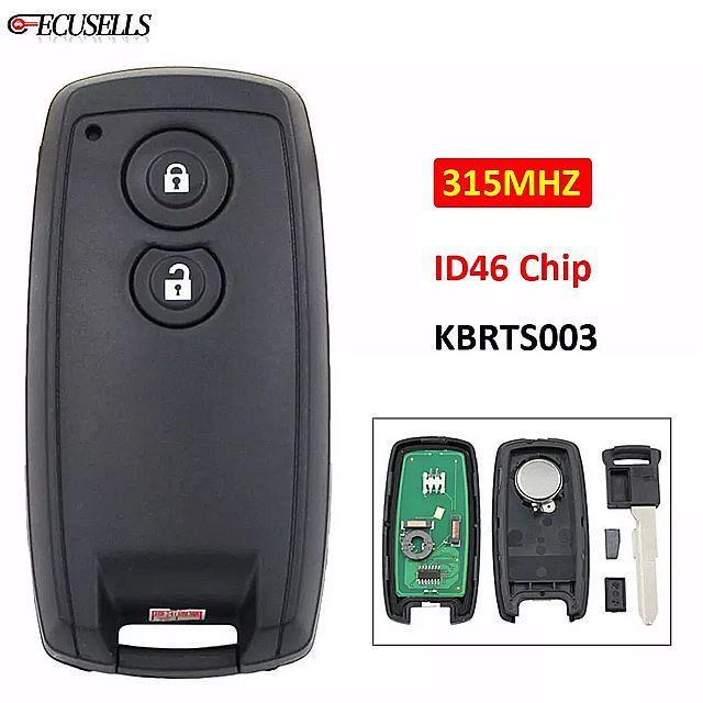 2 ボタン 新規 リモート 車 の キー スマートカード キー Fob 315 と Id46 チップ スズキ スイフト 用 Sx4 グラ Okusuto 通販 Yahoo ショッピング