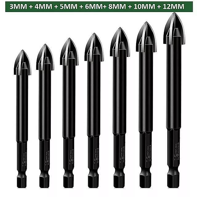 5☆好評 5角星型いじり止めトルクスネジ用 ビット ペンタローブ7本セット T10-T40 50mm YZE013 5角 星型トルクスネジ用 ビット 7本セット T10-T40 50mm