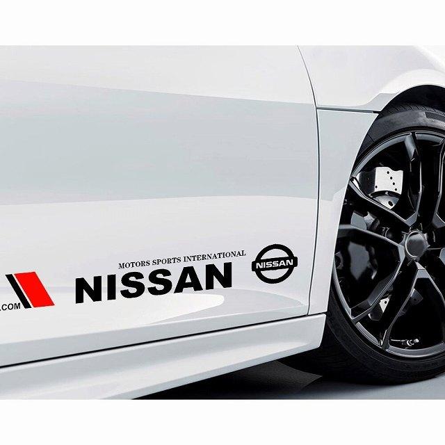 車 のドアの ステッカー サイド ステッカー 自動車 車 体ストライプ ステッカー デカール ビニール 日産 キャシュカイアルティマエクス Okusuto 通販 Yahoo ショッピング