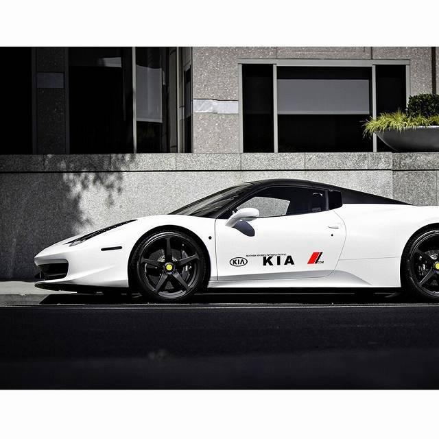 車 のドアの ステッカー サイド ステッカー 自動車 車 体ストライプ ステッカー デカール ビニール起亜セラートsportage R K Okusuto 通販 Yahoo ショッピング