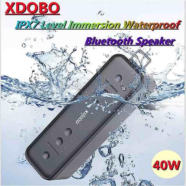 Xdobo-強力 Bluetooth スピーカー フォン ポータブル 防水 コラム