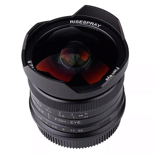 新入荷特価 Risespray F7.5mm f2.8 ii 魚眼 レンズ 180 APS-C