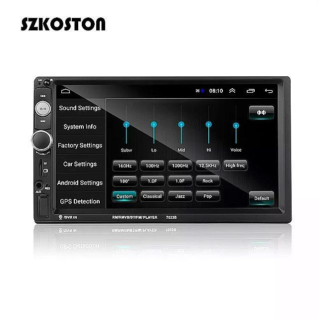 12月スーパーsale 15 Off スクリーン タッチ 7 プレーヤー Mp5 Hd の 車 2喧騒 Bluetooth Szkoston の自動 Tf Usb オーディオ デジタルオーディオプレーヤー 色 Without Camera Www Gatorheatandair Com