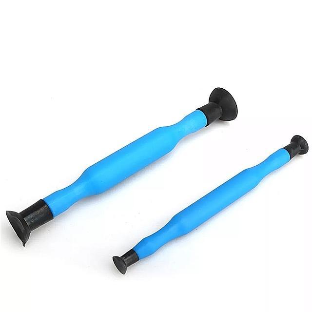 2個バルブラッピングスティック弁座とゴム吸引カップオート オートバイ シリンダー エンジン ダスト研削 ツール 3085019