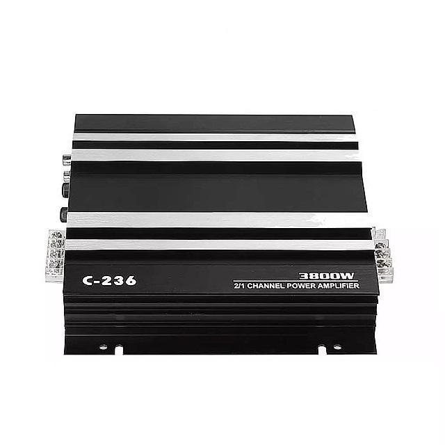 Neoteck 3800ワット 車 の ステレオ ? オーディオ ? パワー アンプ 2チャンネル 低音 サブウーファーの 車 ホーム強力な