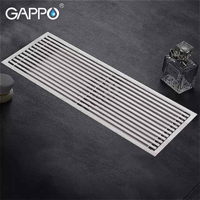 Gappo- ステンレス 鋼の床カバー付きの 排水 管, ステンレス 鋼, 防臭 , シャワー 用0｜okuda2｜04