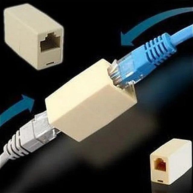 ネット販売 10 個 RJ45 RJ 45 RJ 45 イーサネット ケーブル メス から メス 型 Lan コネクタ カプラー アダプター 建具 ネッ