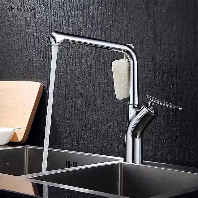 ミラー クローム キッチン 蛇口 ミキサー デュアル シンク 回転 水 タップ 葉 デザイン 蛇口 ハンドル フック 蛇口 ミラー クローム キッチン ミキサー デュアル シンク 回転 水 タップ 葉 デザイン ハンドル フック