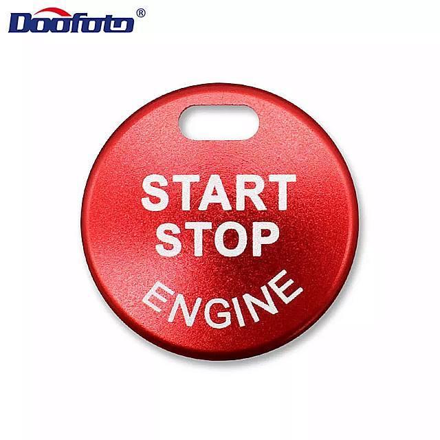 Doofoto 車 の インテリア ステッ カー スタート ストップ エンジン ボタン カバー リング 日産 キャシュカイエクストレイル T