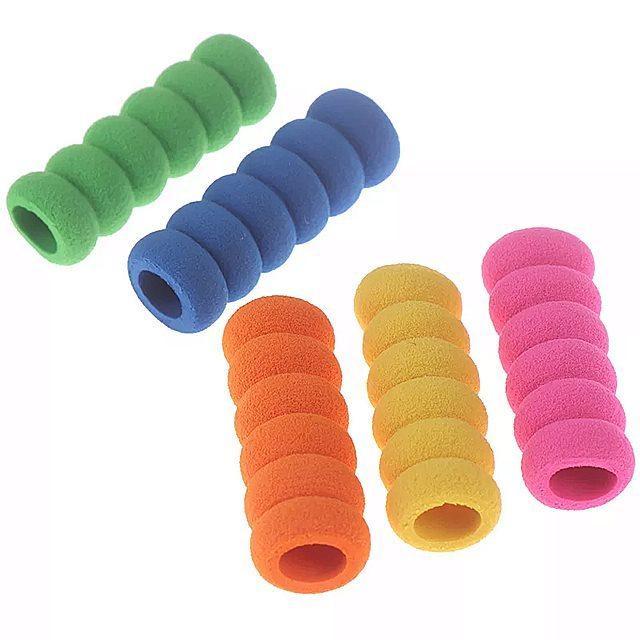 10個 滑り止め スポンジ ペンスリーブトッパー ホルダー 塗装 ドリルペングリップマウスパッド テーブルマット 事務机 PU