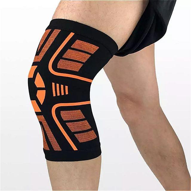 伸縮性のある膝パッド 伸縮性のある装具 バレーボールとバスケットボール 1個