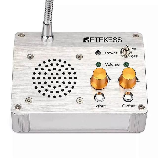 retekess　TW104　窓　カウンター　音声　レストラン　インターホン　3ワット　デジタル　全二重　カウンター　オフィス　ダイニング