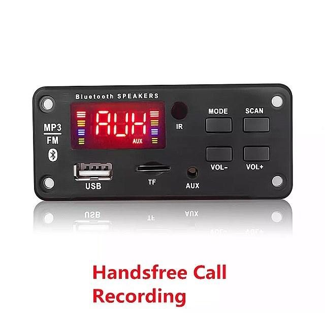 Kebidu Usb出力付き オーディオ プレーヤー 録音モジュール 2x3w Mp3プレーヤー 12v Bluetooth 5 0 車用 6 Okumay 通販 Yahoo ショッピング