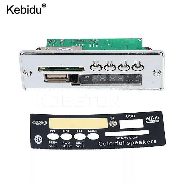 Kebidu Usb Mp3プレーヤー 統合 Bluetooth ハンズフリー Mp3 デコーダー ボードモジュール Jq D028bt リ 1 Okumay 通販 Yahoo ショッピング