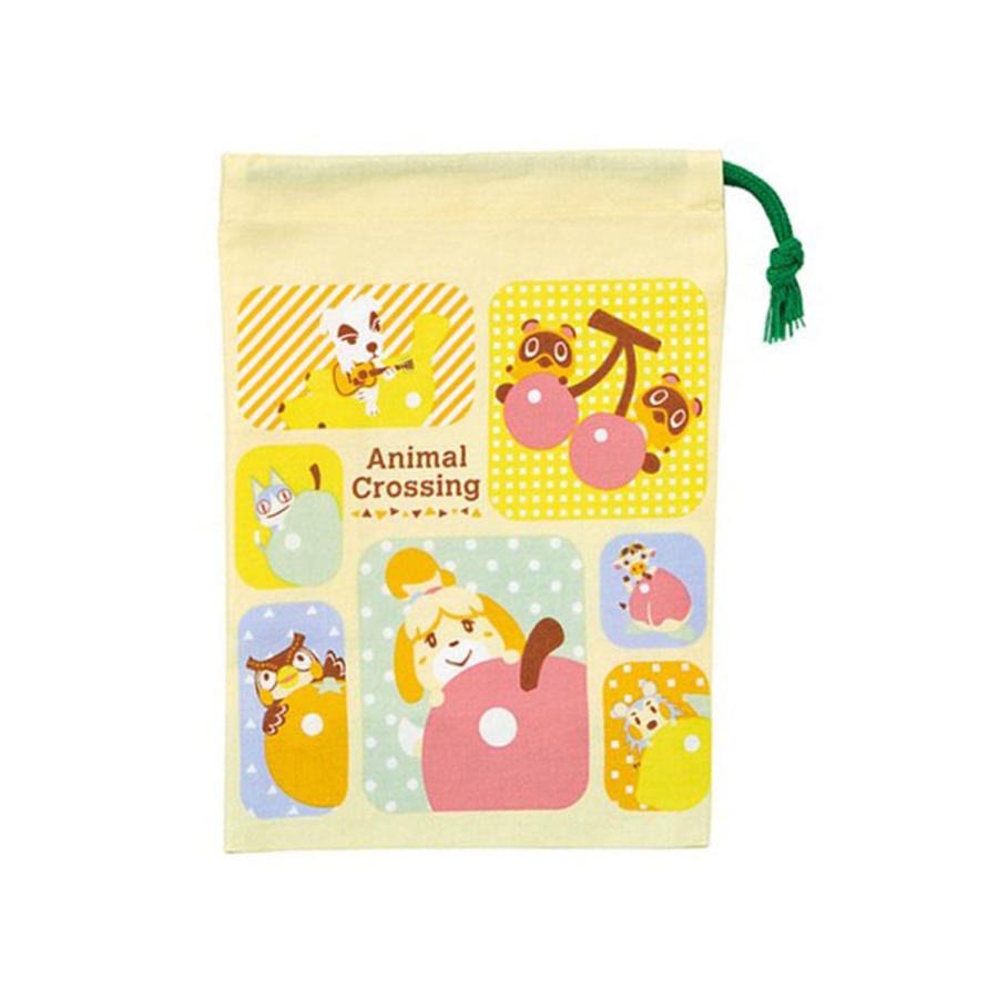 どうぶつの森 コップ袋 歯ブラシ入れ 巾着 グッズ 保育園準備 全品最安値に挑戦