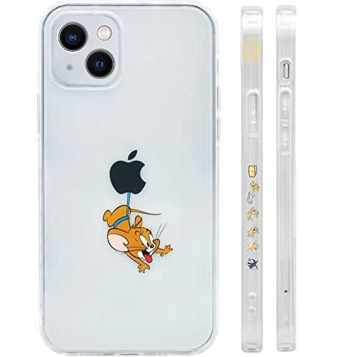 注目ショップ スマホケース トムとジェリー ケース 用 Mini Iphone13 かわいい 指紋防止 すり傷防止 バンパー Tpu クリア 側面設計 全機種対応 Iphone用ケース Www We Job Com