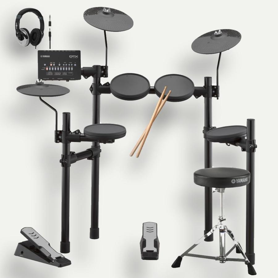 YAMAHA ヤマハ 電子ドラム DTX402KS ドラム椅子 スティック ヘッドホン  