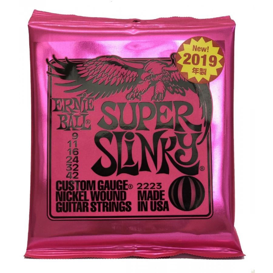 エレキギター弦 アーニーボール スーパースリンキー Ernie Ball 2223 Super Slinky Ersup 楽器の総合デパート オクムラ楽器 通販 Yahoo ショッピング