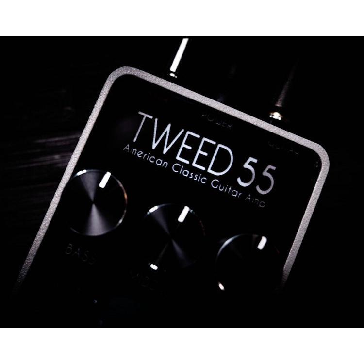 FOXGEAR TWEED 55 55W フロアペダル型 アンプヘッド : foxgear-tweed FOXGEAR TWEED 55 ペダル型 ギターアンプ ヘッド