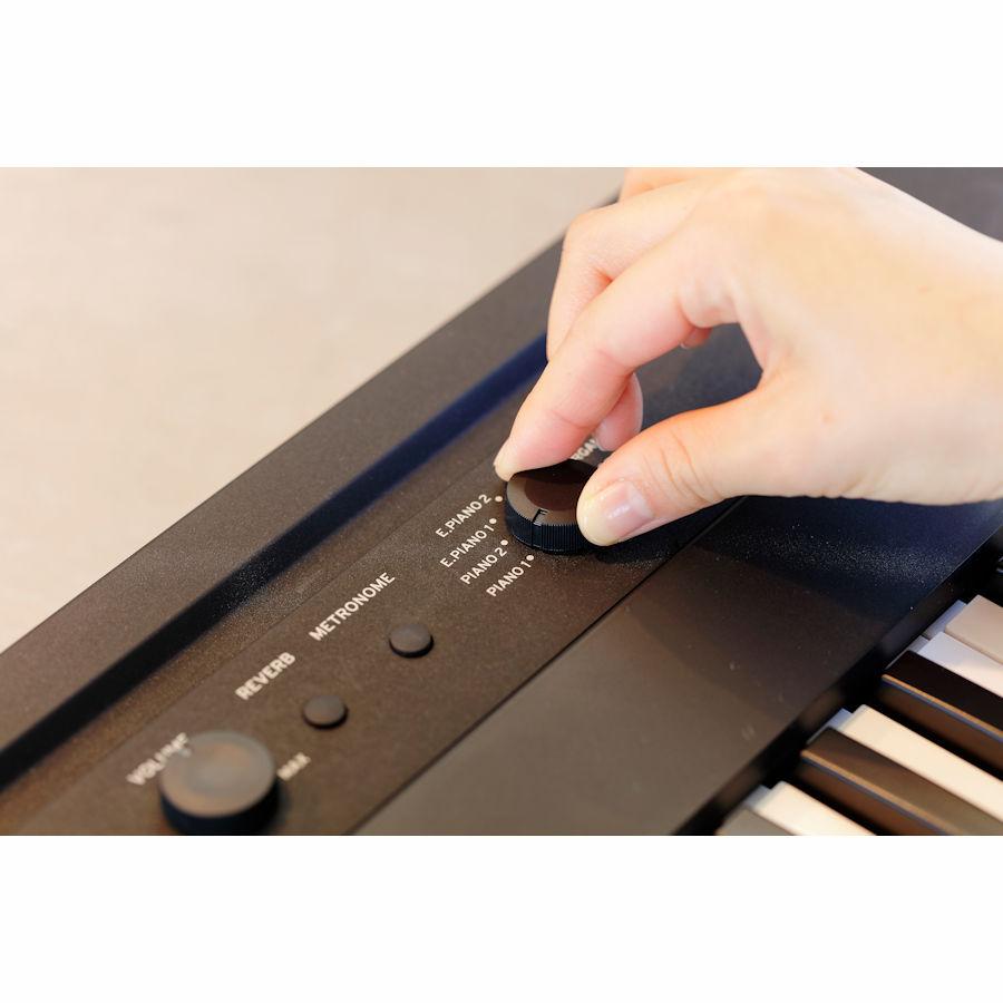 半額品 電子ピアノ 88鍵盤 KORG L1SP Liano METALIC BLUE コルグ X型スタンド 高低椅子 ペダル (ゴールド）ヘッドホン  セット メタリックブルー