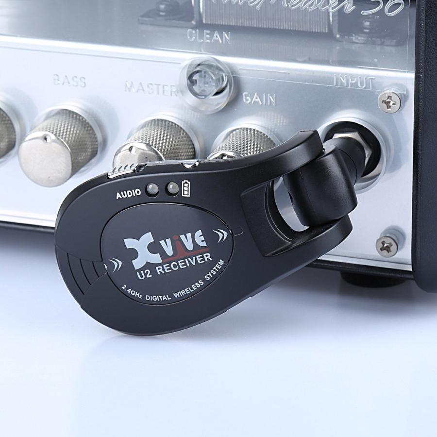 Xvive XV-U2 BK デジタル ワイヤレスシステム ブラック XV U2 :pexvib:楽器の総合デパート オクムラ楽器 - 通販