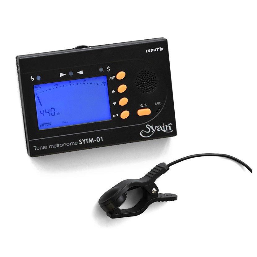 S Yairi Sytm 01 チューナー メトロノーム コンタクトマイク セット Yairi Stym 01 楽器の総合デパート オクムラ楽器 通販 Yahoo ショッピング